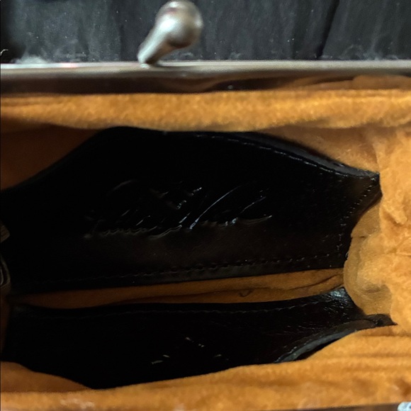 Patricia Nash Black and Gray Knit Coin Pouch - Picture 2 of 10